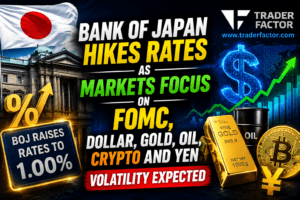 Forex Market Today Bank of Japan Hikes Rates as Markets Focus on FOMC, Dollar, Gold, Oil, Crypto and Yen Volatility Expected