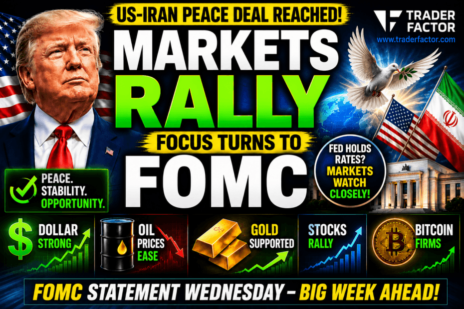 Market Outlook Markets Focus on FOMC as US-Iran Peace Deal Boosts Risk Sentiment
