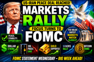 Market Outlook Markets Focus on FOMC as US-Iran Peace Deal Boosts Risk Sentiment