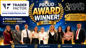 TraderFactor Wins Wealth & Finance International Award for Excellence in Forex Trading Education