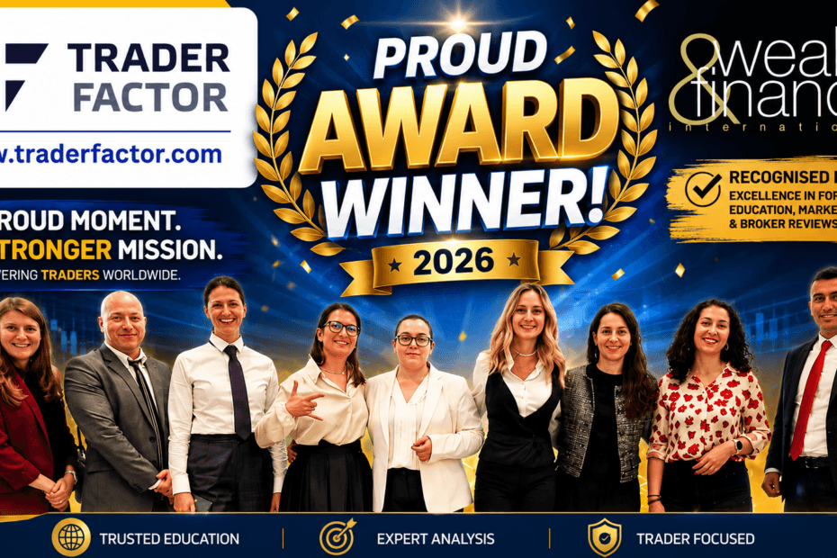 TraderFactor Wins Wealth & Finance International Award for Excellence in Forex Trading Education