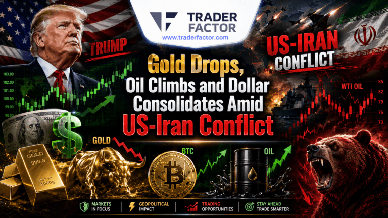 Forex Market Today Gold Drops, Oil Climbs and Dollar Consolidates Amid US-Iran Conflict