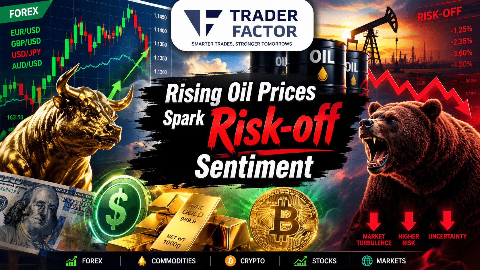 Forex Market Today Oil Breaks Above $90 as US-Iran Escalation Drives Global Markets Into Risk-Off Mode