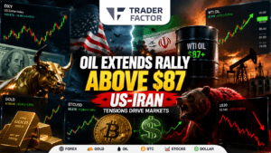 Forex Market Today Oil Extends Rally Above $87 as Middle East Conflict Reshapes Dollar, Gold, Stocks & Bitcoin