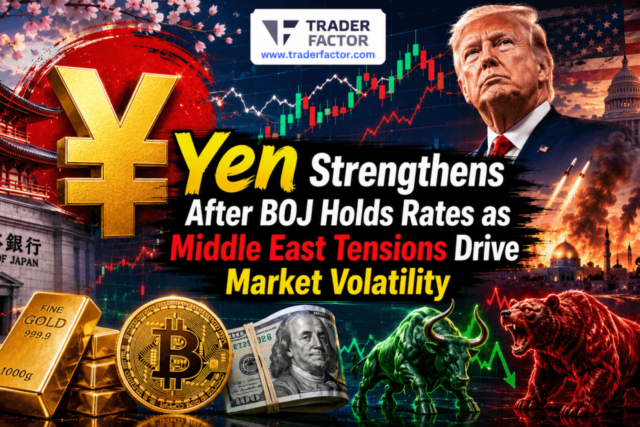 Forex Market Today Yen Strengthens After BOJ Holds Rates as Middle East Tensions Drive Market Volatility