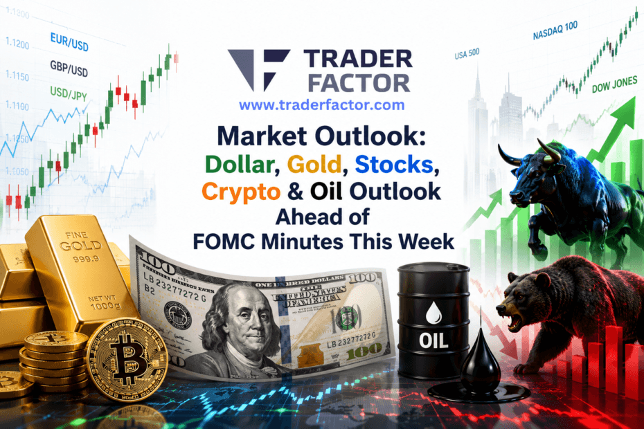 Market Outlook Dollar, Gold, Stocks, Crypto & Oil Outlook Ahead of FOMC Minutes This Week