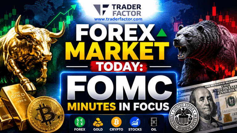 Forex Market Today FOMC Minutes in Focus as Dollar, Gold, Crypto, Stocks and Oil React to Fed Signals