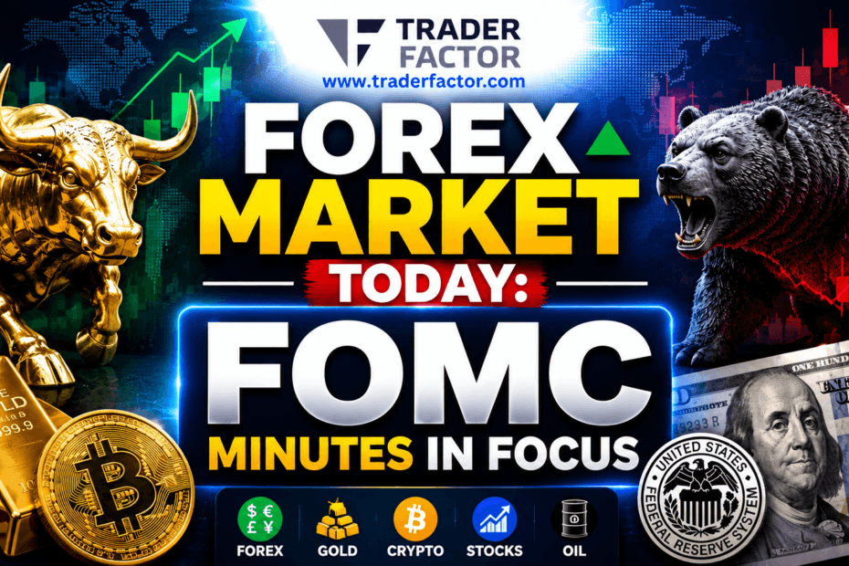 Forex Market Today FOMC Minutes in Focus as Dollar, Gold, Crypto, Stocks and Oil React to Fed Signals