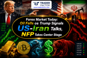 Forex Market Today Oil Falls as Trump Signals US-Iran Talks, NFP Takes Center Stage