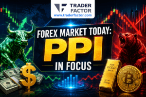 Forex Market Today PPI in Focus as Gold, Stocks, Dollar, Oil and Crypto React to US-Iran Tensions