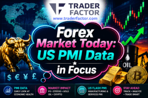 Forex Market Today US PMI Data in Focus as Markets Weigh Fed Policy and Iran Tensions
