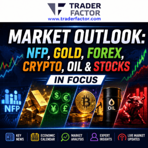 Market Outlook NFP, Gold, Forex, Crypto, Oil & Stocks in Focus