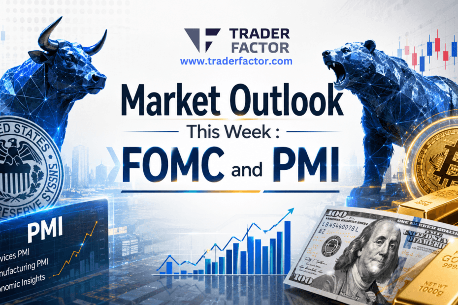 Market Outlook Report Dollar, Gold, Oil, Crypto & Stocks Brace for FOMC Minutes and PMI