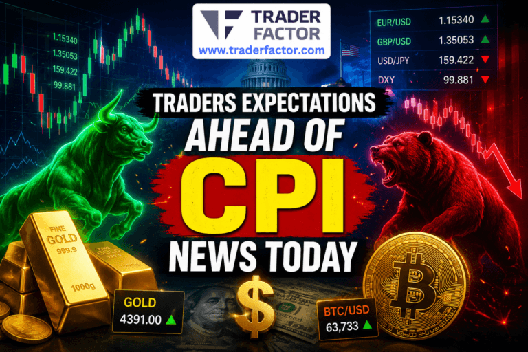 Market Report Traders Expectations Ahead of CPI News Today