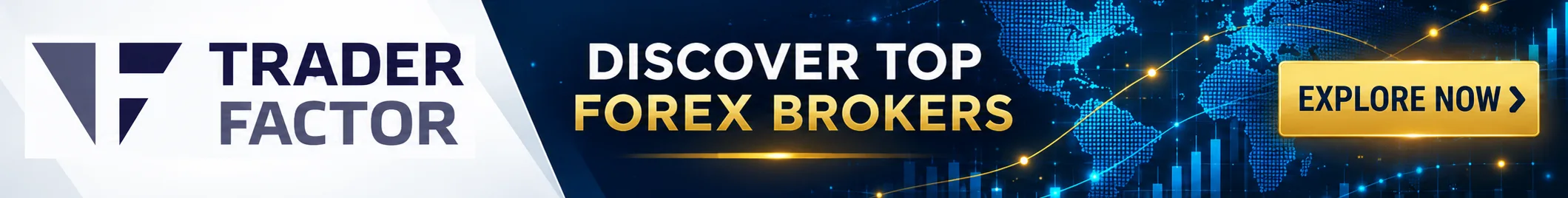 TraderFactor banner – discover top Forex brokers and compare trusted broker options