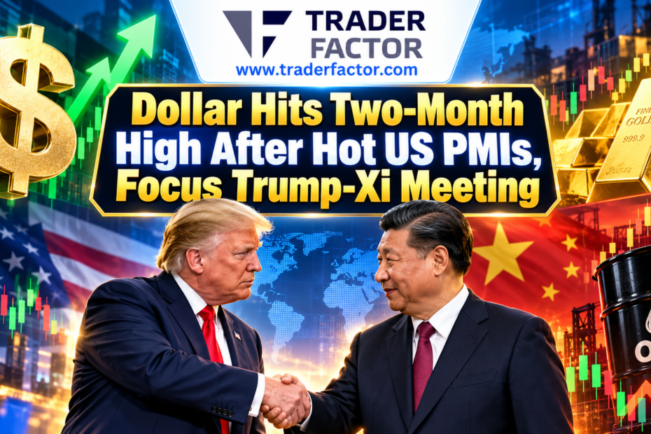Forex Market Today Dollar Hits Two-Month High After Hot US PMIs, Focus Trump-Xi Meeting