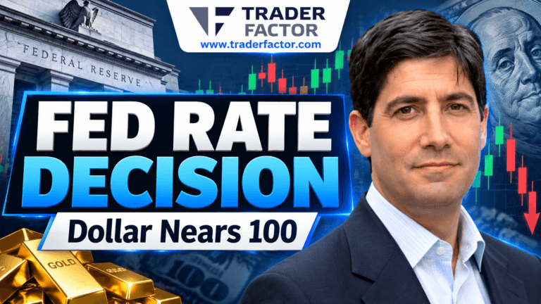Forex Market Today Fed Rate Decision in Focus as Dollar Nears 100 and Gold Falls