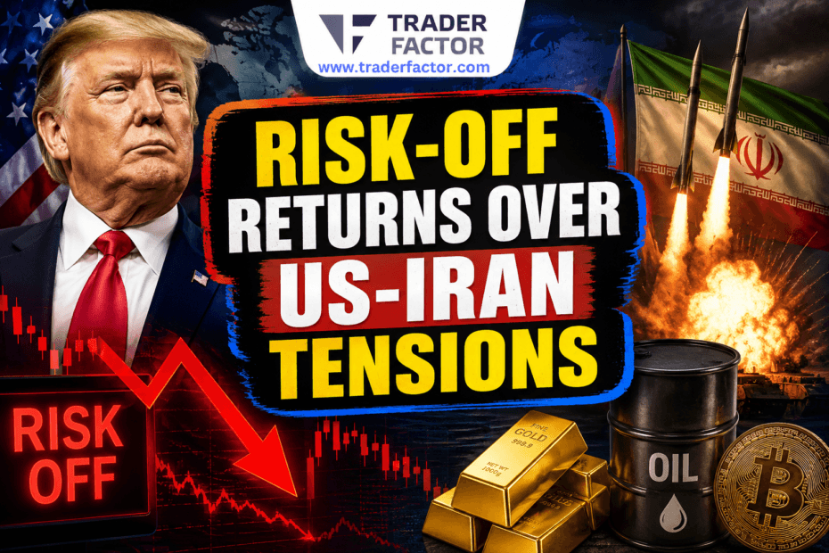 Forex Market Today Oil and Dollar Rise as US-Iran Tensions Trigger Risk-Off Trading