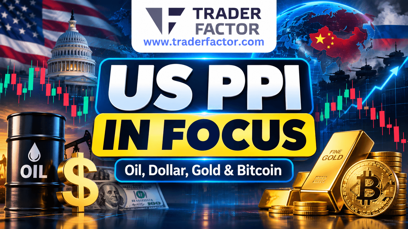 Forex Market Today: US PPI in Focus as Iran War Keeps Inflation Fears Elevated