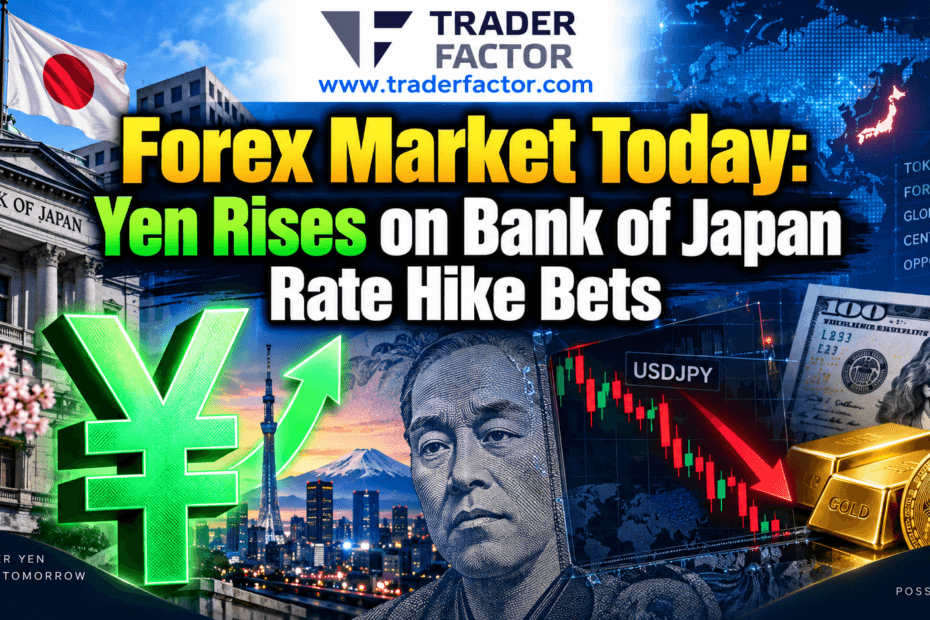 Forex Market Today Yen Rises on Bank of Japan Rate Hike Bets