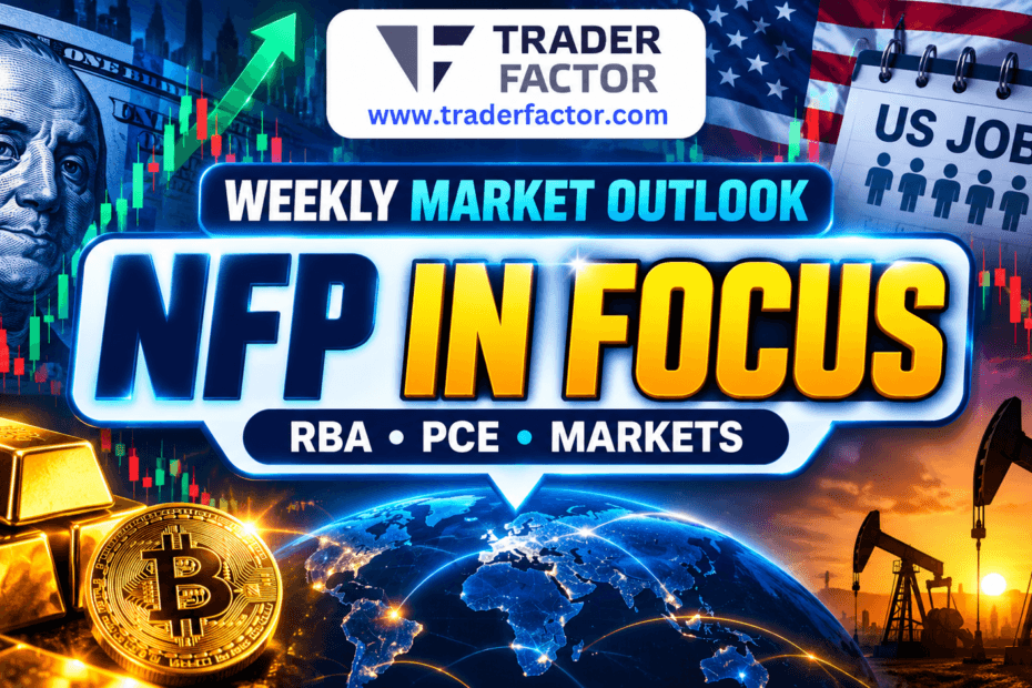 Market Outlook This Week US NFP, RBA Rate Decision and PCE Inflation in Focus