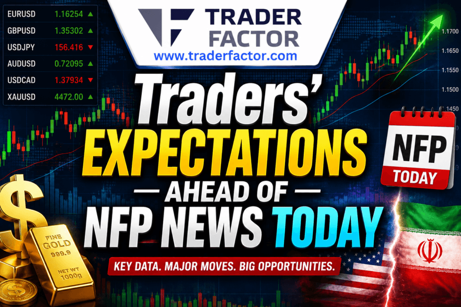 Traders’ Expectations Ahead of NFP News Today Dollar, Gold, Forex, Crypto, Oil and Stocks in Focus