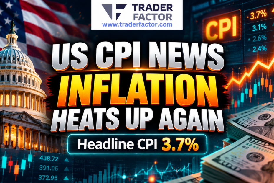 US CPI News: Inflation Heats Up Again as Headline CPI Rises to 3.7%