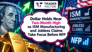 Forex Market Today Dollar Holds Near Two-Month High as ISM Manufacturing and Jobless Claims Take Focus Before NFP