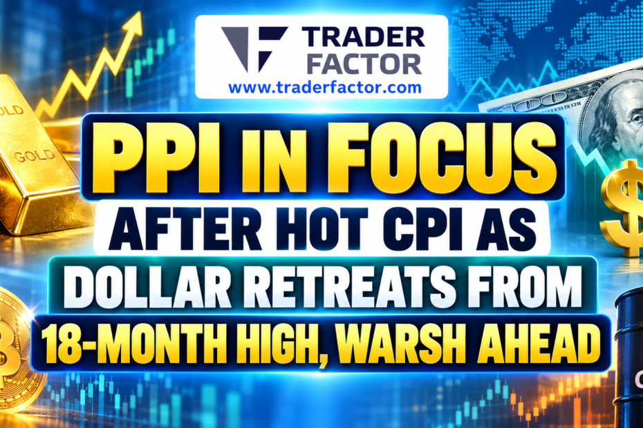Forex Market Today PPI in Focus After Hot CPI as Dollar Retreats From 18-Month High, Warsh Ahead